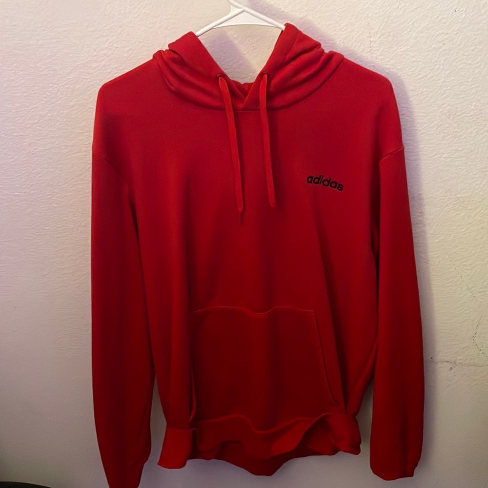 Red ADIDAS Over-Sized Hoodie